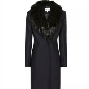 REISS Paloma Navy Wool XS